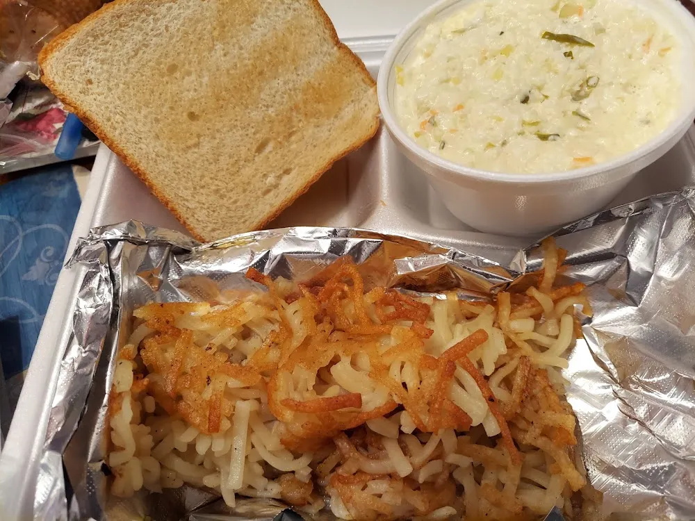 BBQ Ribs Texas Toast Coleslaw